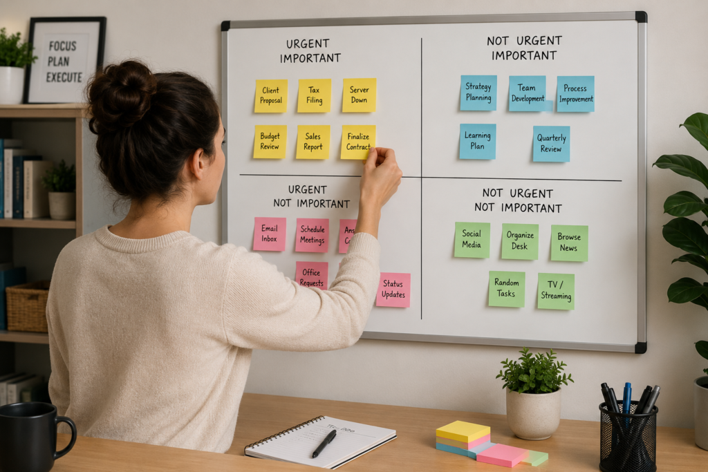 The Eisenhower Matrix: 4-Step Method to Prioritize Tasks and Reduce Overwhelm