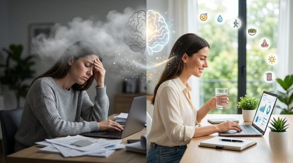 How to Beat Brain Fog Without Caffeine